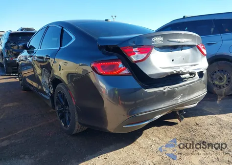 2015 Chrysler 200 Limited z USA, uszkodzony, nr VIN 1C3CCCAB9FN505119